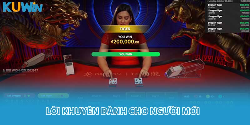 Lời khuyên dành cho người mới